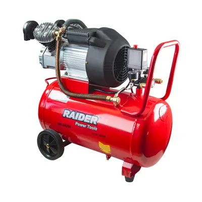 Compresor Raider - RD-AC08, 50 l, 2200W, 356 l/min