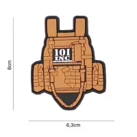 Patch vesta tactica velcro 101 INC - Default Title