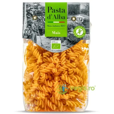 Paste Fusilli din Porumb fara Gluten Ecologice/Bio 250g