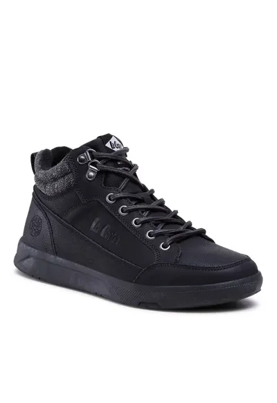 Pantofi barbati - 301271857 - Piele ecologica - Negru - Negru