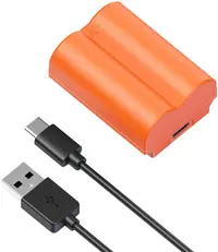 Baterie SmallRig - NP-W235 USB-C, 2400 mAh, portocaliu