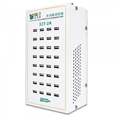 Incarcator Statie Best 32T-2A, 2A, 32 x USB-A, Alb