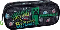Neceser oval GIM Minecraft - Having a Blast, 1 fermoar