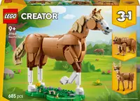 Constructor LEGO Creator 3 în 1 - Cal Frumos (31166)