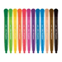Creioane cerate retractabile, 12culori/set, Color'Peps Maped