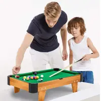 Masa de Biliard Mini Timebox, Bile, Triunghi, Creta), Maro - Default Title