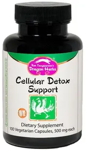 Cellular Detox Support, 100 capsule, Dragon Herbs