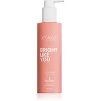 ICONIQUE Professional BRIGHT LIKE YOU Colour & Shine Protection Shampoo șampon regenerator pentru păr vopsit 250 ml