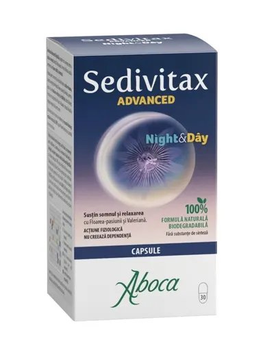 Sedivitax Advanced Night and Day, 30 capsule, Aboca