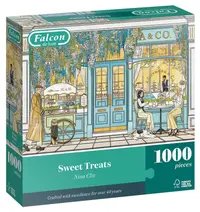 Puzzle Falcon de 1000 piese - Dulciuri tentante