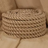 vidaXL Funie de iută, 10 m lungime, 60 mm grosime