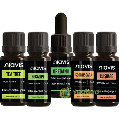 Pachet Uleiuri Esentiale Natural Defense si Aer Purificat