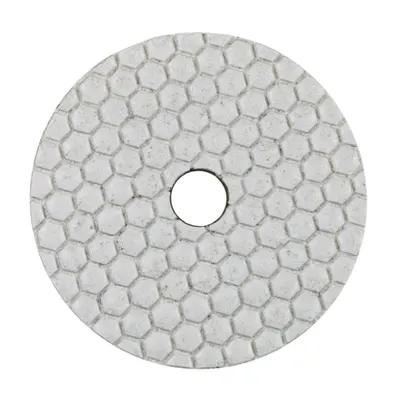 Discheta diamantata flexibila pentru slefuire uscata gresie portelanata, diam. 100mm gran. 100 - DiStar-80115429035