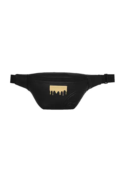 Borseta de piele ecologica - Negru/Bej
