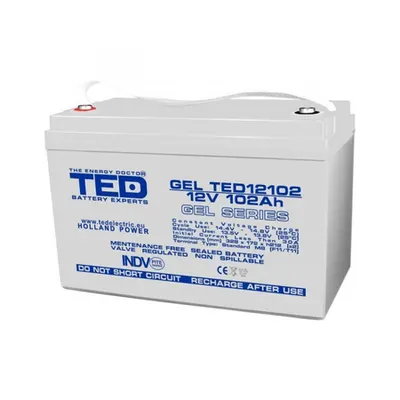 Baterie GEL T Deep Cycle 12V 102Ah TED Electric