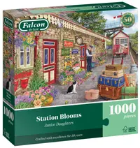Puzzle Falcon de 1000 piese - Înflorirea gării