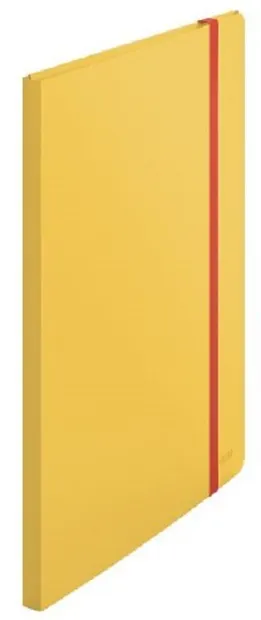 Mapa cu 20 buzunare si elastic Leitz Cosy A4 - Warm Yellow