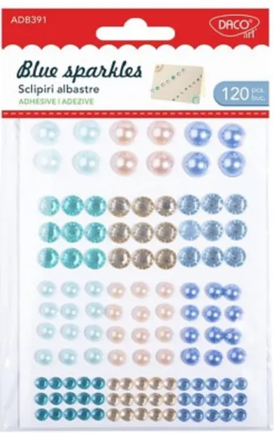 Accesorii craft - Sclipiri albastre