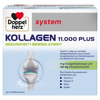 Kollagen 11.000 Plus, Doppelherz System | 30 flacoane