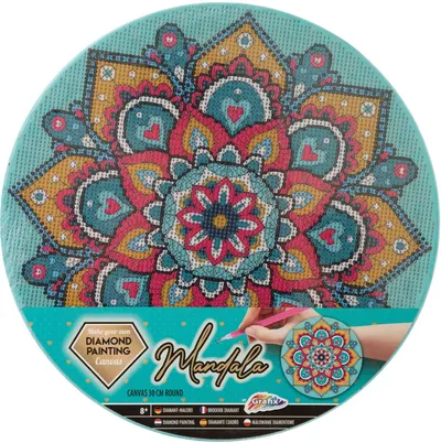 Set de creație cu mărgele Grafix - Mandala, verde