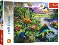 Puzzle Trefl din 200 de piese - Dinozauri