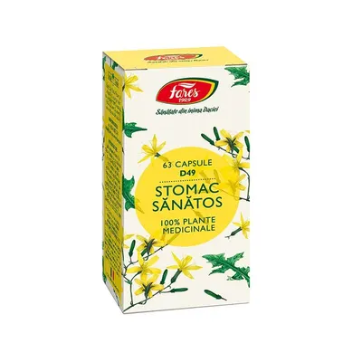 Stomac sanatos D49, Fares | 63 capsule