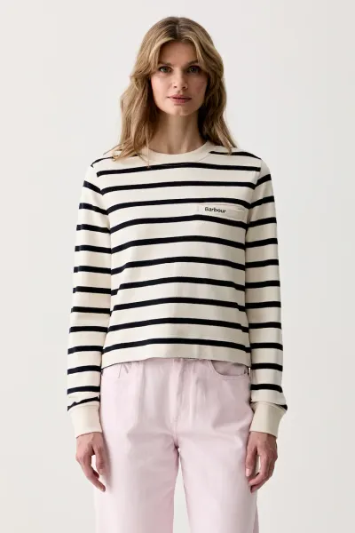Barbour hanorac pentru femei din bumbac Aylesby