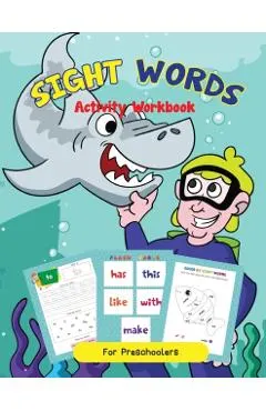 Site Words Activity Workbook For K-1st Grade For Reading Success!