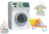 Set Sonne - Mașină de spălat cu tambur rotativ și accesorii, verde