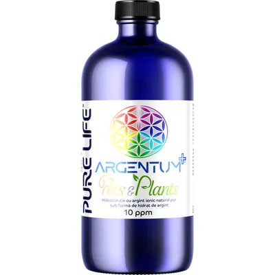 Argentum+ pentru Animale de Companie si Plante Ornamentale 10ppm 480ml