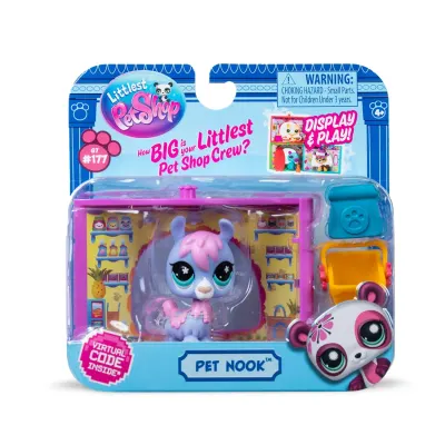 Set figurina cu accesorii, Littlest Pet Shop, Pet Nook