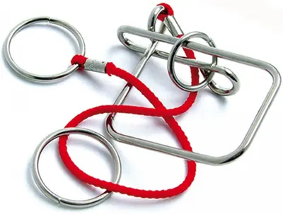 Puzzle de logica metalic Eureka - Racing Wire Puzzle # 11