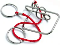 Puzzle de logica metalic Eureka - Racing Wire Puzzle # 11