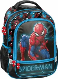 Ghiozdan școlar Paso Spider-man - Varianta 2, cu 2 compartimente
