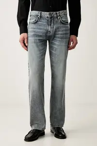 Emporio Armani blugi straight pentru bărbați