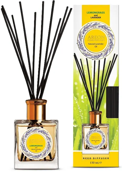 Bețișoare de tămâie Areon Lavender Oil - Lemongrass, 150 ml
