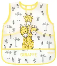 Șorț pentru copii Babyono - Animale, galbenă
