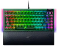 Tastatură mecanică Razer - BlackWidow V4 75, Orange, RGB, Phantom Green