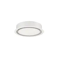 Plafoniera PERFECT Nisipiu Alb Aluminiu & Acrylic Trimless Profile LED 24W 2341Lm IP20 TRIAC Dimabil Driver AC220-240V Beam Angle: 120° CRI>80 2700-6000K Schimbare temperatura de culoare si reglare intensitate luminoasa