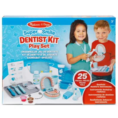Set de joaca, Melissa & Doug, La Stomatolog, 25 piese, 6074886