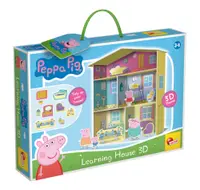 Set de joacă Lisciani Giochi - Peppa Pig, casă 3D