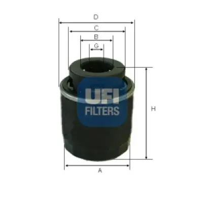 Filtru ulei UFI 23.494.00