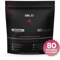 Electroliti Mint Sours Raspberry Solid, 80 tablete solubile