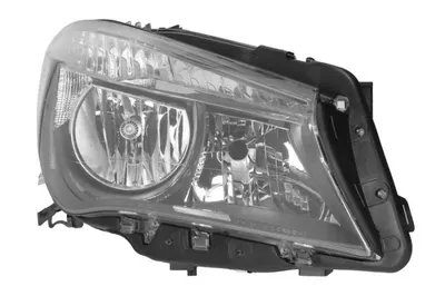 Far Dreapta (H15 H7 PY21W, electric, cu motor, culoare insert: negru) potrivit MERCEDES CLA (C117), CLA SHOOTING BRAKE (X117)