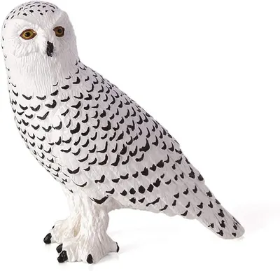 Figurină Mojo Wildlife - Bufniță de zăpadă
