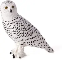 Figurină Mojo Wildlife - Bufniță de zăpadă