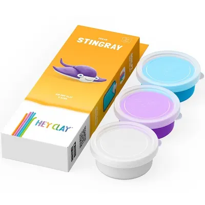 Set creativ din lut - Hey Clay Ocean - Pisica de mare