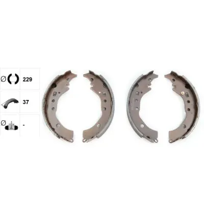 Set saboti frana TEXTAR 91076900