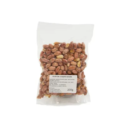 Arahide coapte sărate vacuum 200g