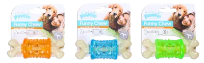 Pawise Funny Chew Jucarie de Ros pentru Caini S 10,5 cm